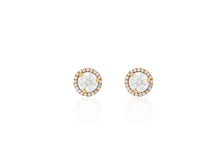 Load image into Gallery viewer, 18K Rose Gold Diamond Earring
