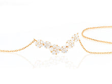 Load image into Gallery viewer, 18K Rose Gold Diamond Necklace
