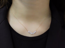 Load image into Gallery viewer, 18K Rose Gold Diamond Necklace
