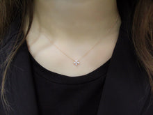 Load image into Gallery viewer, 18K Rose Gold Diamond Necklace

