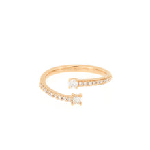 Load image into Gallery viewer, 18K Rose Gold Diamond Ring
