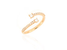 Load image into Gallery viewer, 18K Rose Gold Diamond Ring
