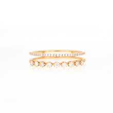 Load image into Gallery viewer, 18K Rose Gold Diamond Ring
