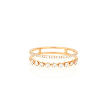 Load image into Gallery viewer, 18K Rose Gold Diamond Ring
