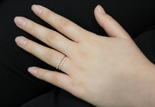 Load image into Gallery viewer, 18K Rose Gold Diamond Ring

