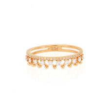 Load image into Gallery viewer, 18K Rose Gold Diamond Ring
