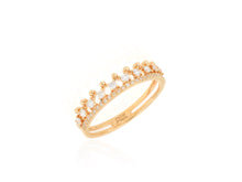 Load image into Gallery viewer, 18K Rose Gold Diamond Ring
