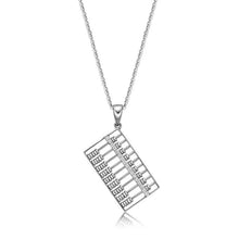 Load image into Gallery viewer, 18K Gold Abacus Diamond Pendant
