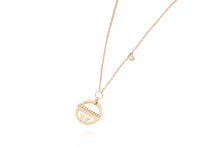 Load image into Gallery viewer, 18K Rose Gold Diamond Necklace
