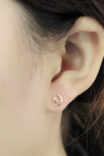 Load image into Gallery viewer, 18K Rose Gold Earring
